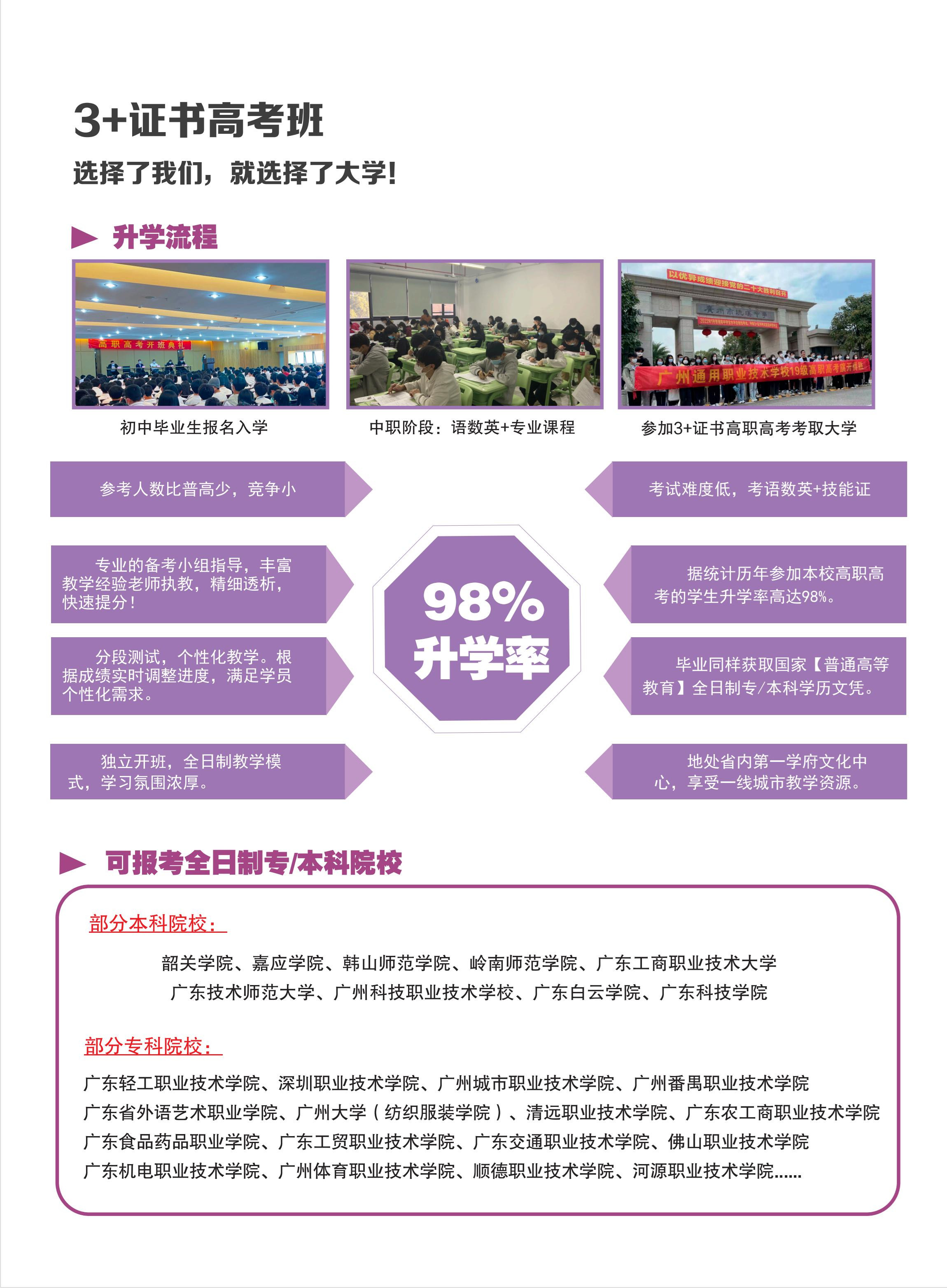 广州通用职业技术学校招生简章(图4)
